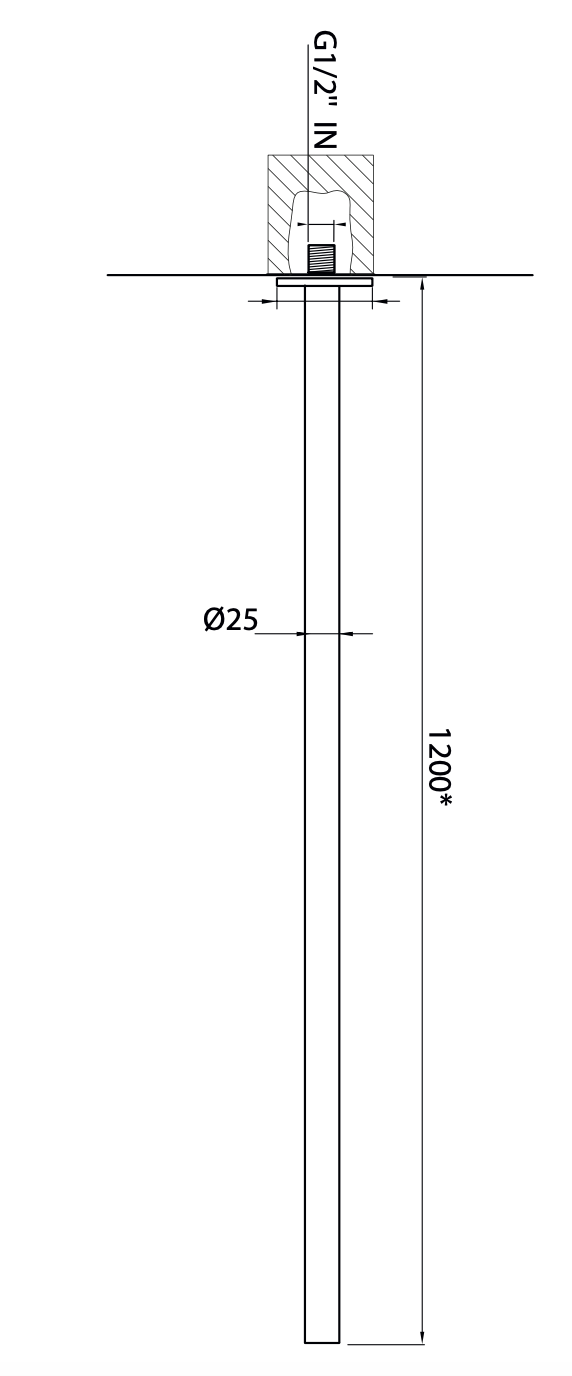 CN78 Ceiling Tap